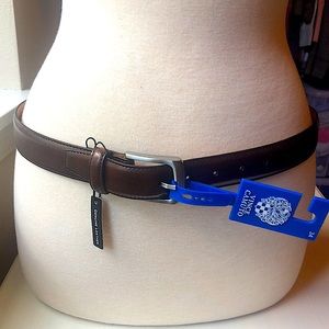 NWT Vince Camuto Men’s Brown Leather Belt 🤎